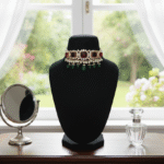 The Empress Choker: Carved Ruby, Pearl, and Emerald