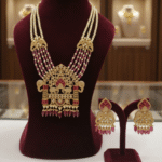The Royal Navratna-Inspired Moissanite & Pearl Bridal Set