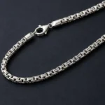 Royal Byzantine Silver Chain Necklace