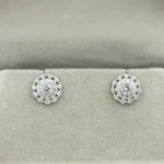 Cluster Halo Stud Earrings