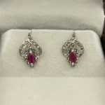 Marcasite Stud Earrings